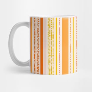 Summer Dotted Stripes Mug